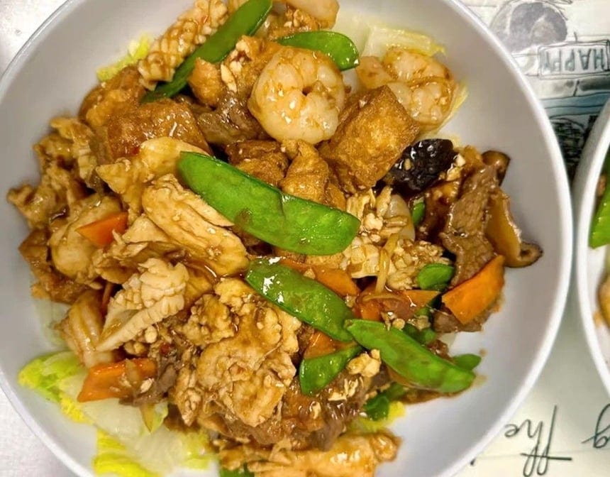65. Combination Tofu Clay Pot (w/ Steamed Rice).