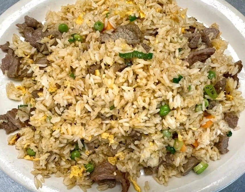 47. Beef Fried Rice.