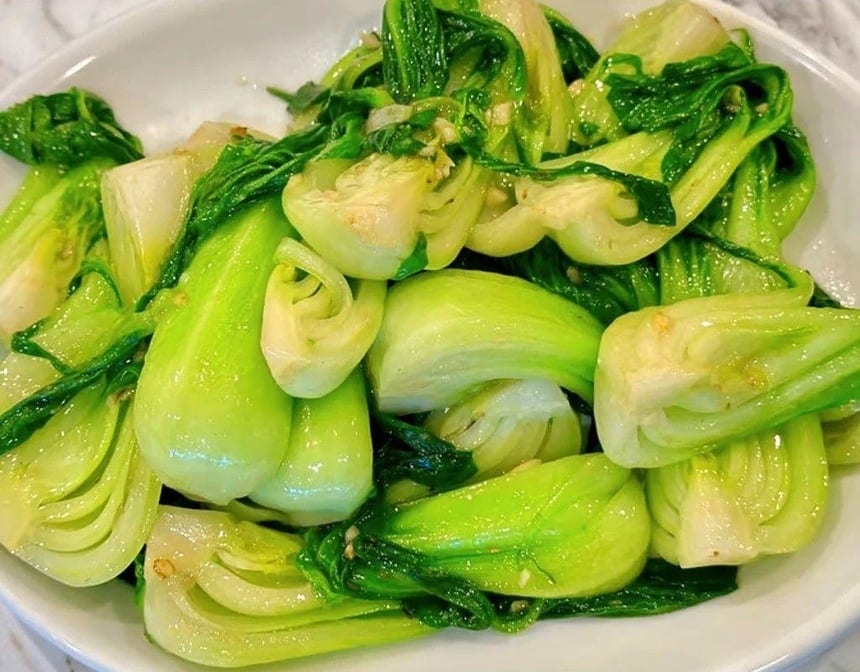 145. Baby Bok Choy with Garlic.