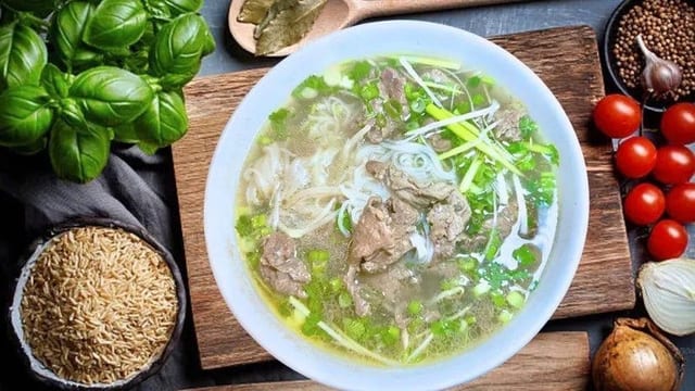310. Pho - Beef Noodle Soup with Well-Done Brisket.