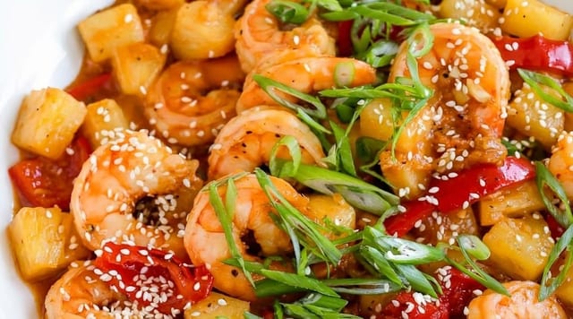 133. Sweet & Sour Shrimp.