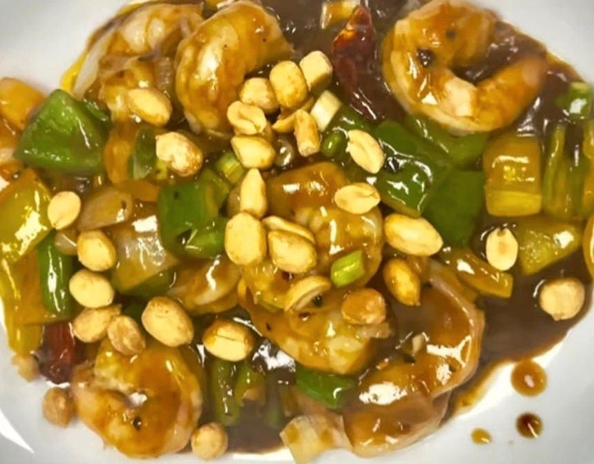 136. Kung Pao Shrimp.
