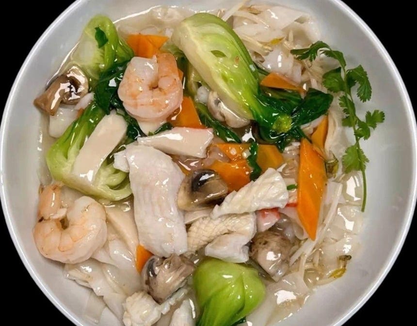 91. Combination Flat Noodle.