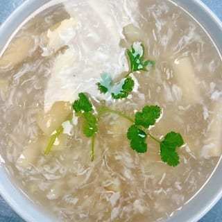 25. Crab Meat Soup with Bamboo Shoots