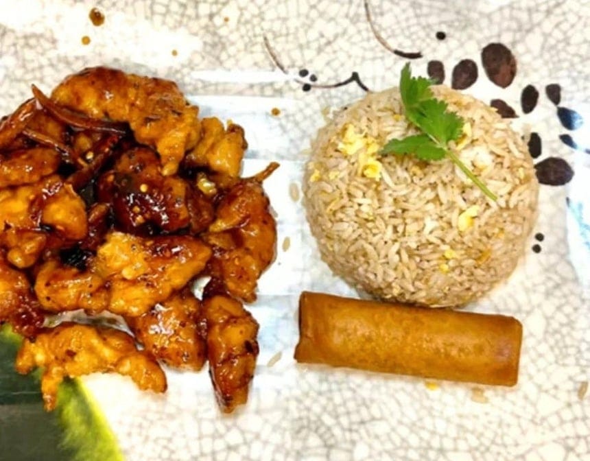 L13. Orange Chicken (L).
