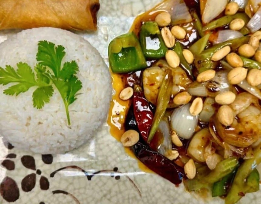 L17. Kung Pao Shrimp (L).