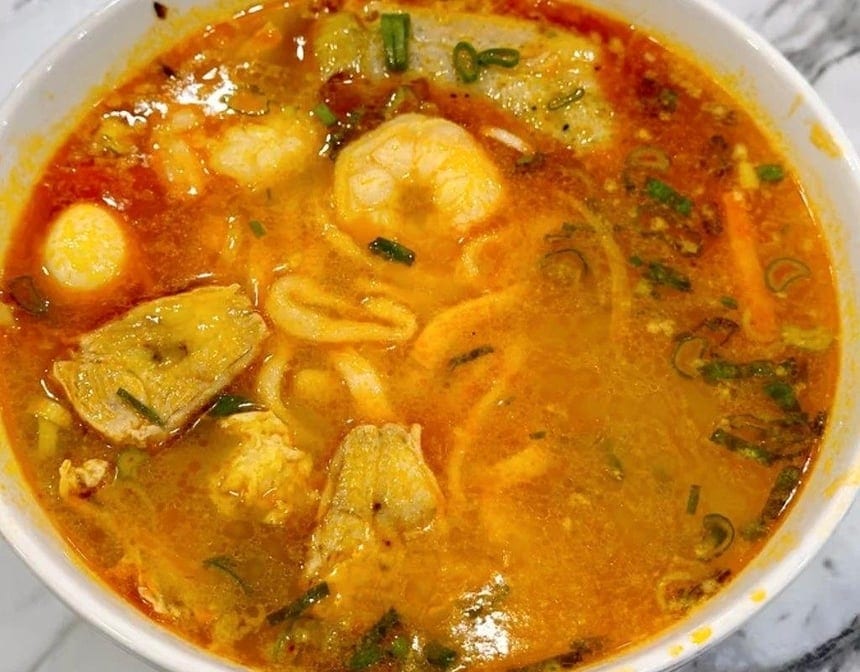 35. Crab Tapioca Noodle Soup.