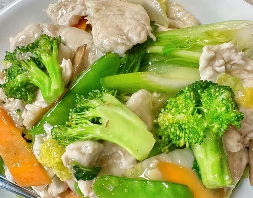 123. Chicken with Broccoli.