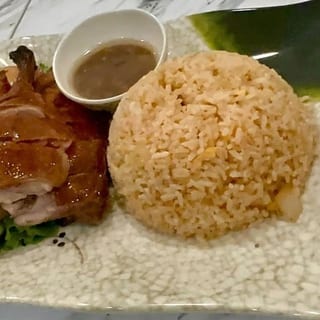 51. Roasted Duck on Red Rice (1/4 Duck)