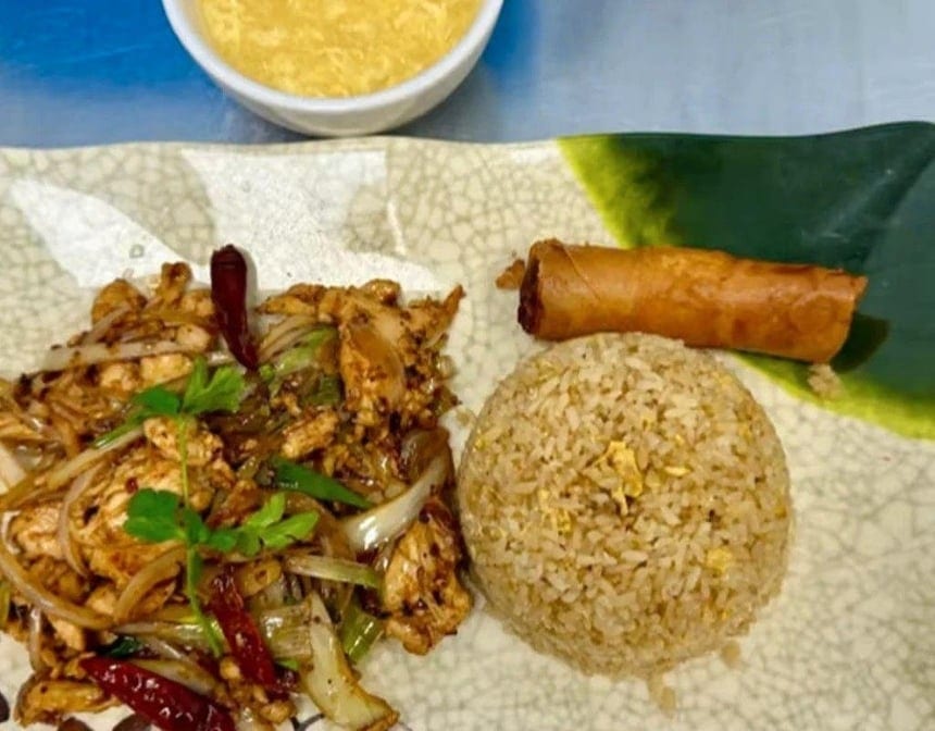 L14. Mongolian Chicken (L).