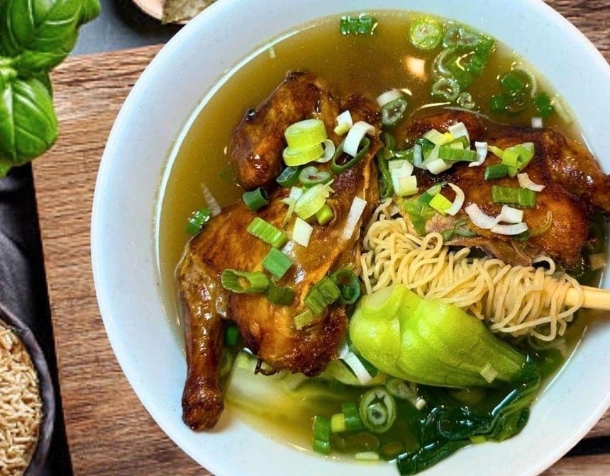 58. Roasted Chicken Noodle Soup.