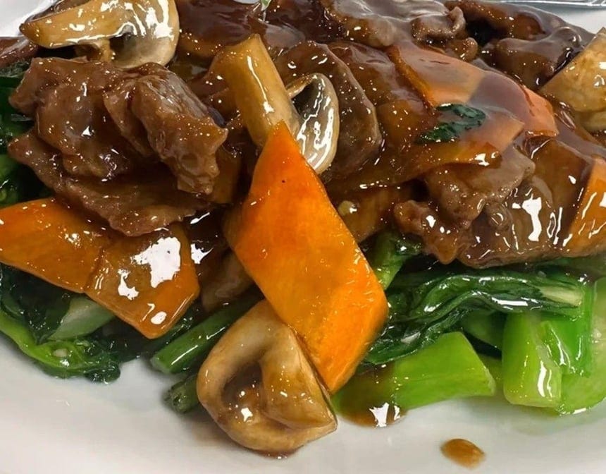 104. Beef with Vegetable.
