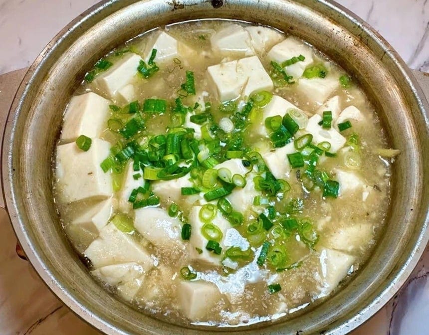 67. Salty Fish & Tofu Clay Pot (w/ Steamed Rice).